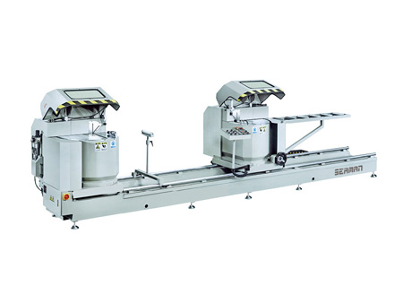 Heavy duty double head cutting saw L JZ2G-500 × 5000